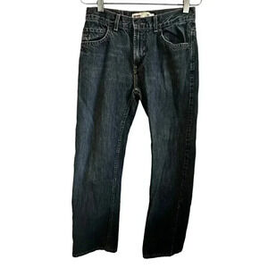 Levi's 505 boy's jeans straight leg med wash 18 reg 29x29